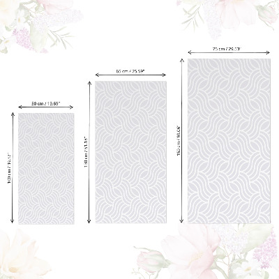 Papel pintado para mueble Patrón ondulado