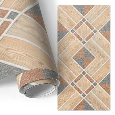 Pegatina para mueble Mosaico de madera