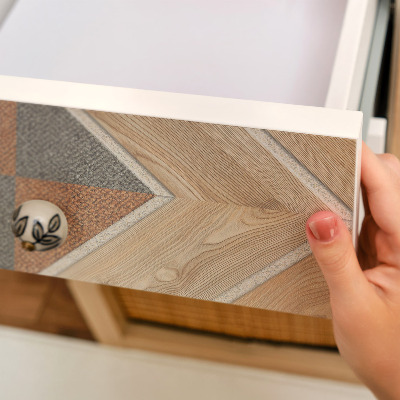 Pegatina para mueble Mosaico de madera