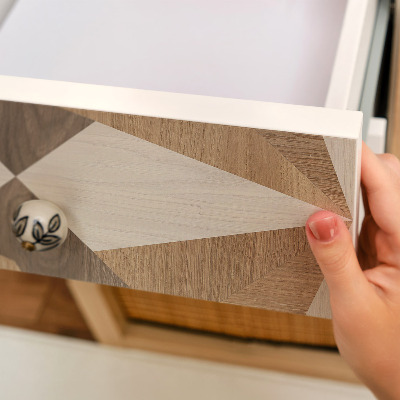 Pegatina para mueble Adornos de madera