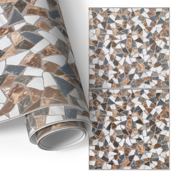 Vinilo para mueble Mosaico de piedra