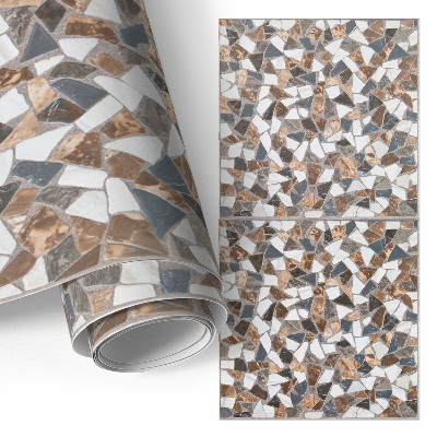 Vinilo para mueble Mosaico de piedra