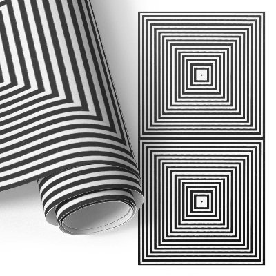 Papel para forrar mueble Ilusión de cuadrados