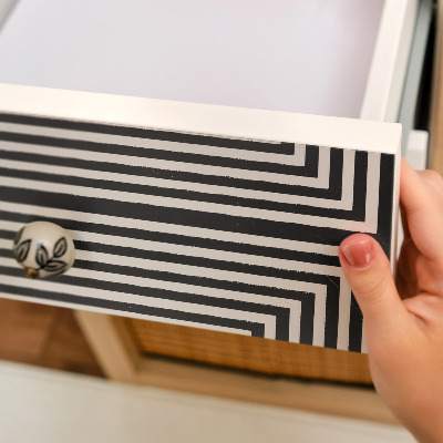 Papel para forrar mueble Ilusión de cuadrados