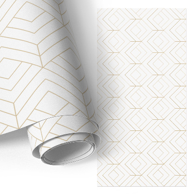 Papel para forrar mueble con diseño geométrico