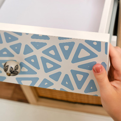 Papel pintado para mueble Formas triangulares