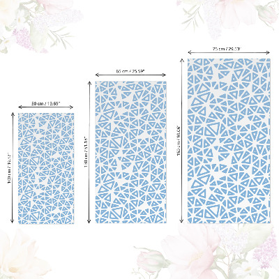 Papel pintado para mueble Formas triangulares