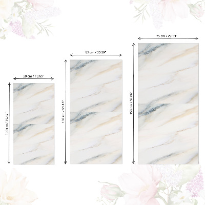 Vinilo para mueble Mármol claro