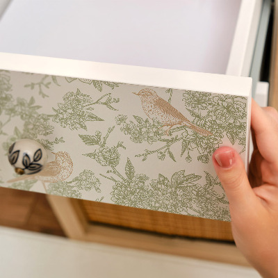 Papel pintado para mueble Patrón botánico