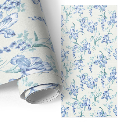 Pegatina para mueble con estampado floral