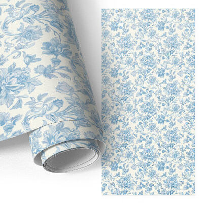 Papel adhesivo para mueble con estampado floral