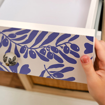 Vinilo adhesivo para mueble Patrones botánicos