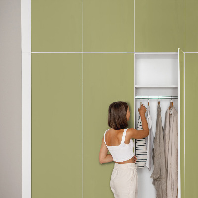 Vinilo para mueble Verde vintage