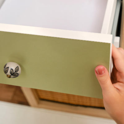 Vinilo para mueble Verde vintage