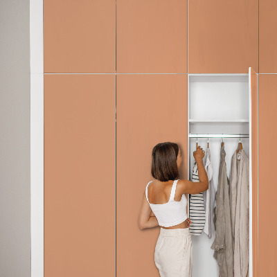 Vinilo adhesivo para mueble Naranja pastel