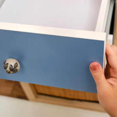 Papel para forrar mueble Color azul