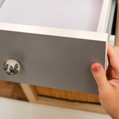 Papel adhesivo para mueble Gris oscuro