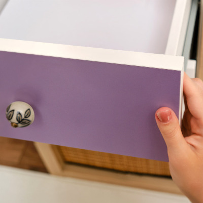 Pegatina para mueble Violeta