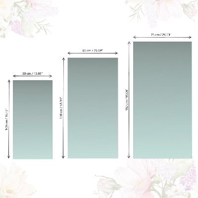 Papel pintado para mueble Degradado turquesa