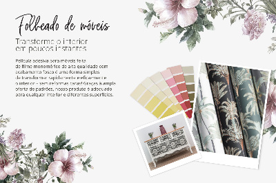 Vinilo para mueble Gradiente lila