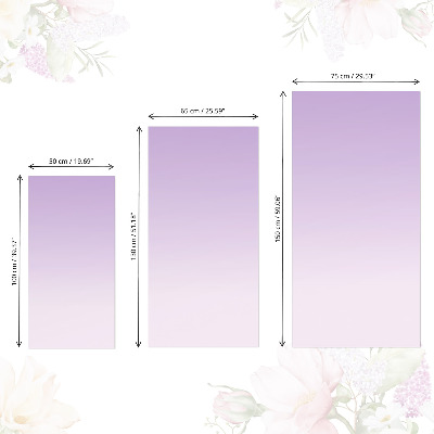 Vinilo para mueble Gradiente lila