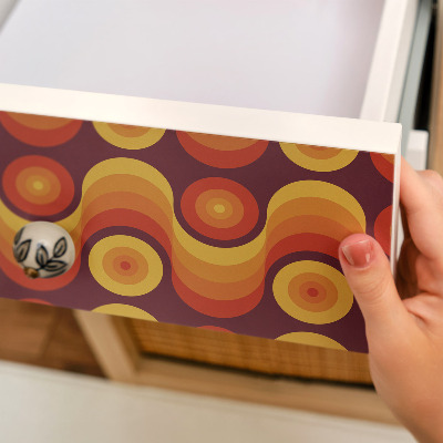 Papel pintado para mueble Energía retro