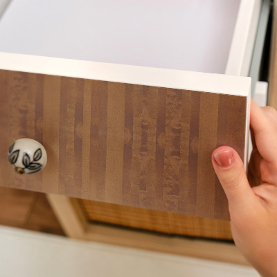 Pegatina para mueble Textura marrón