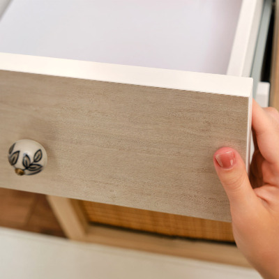 Papel para forrar mueble Madera beige