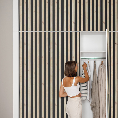 Papel para forrar mueble Listones de madera