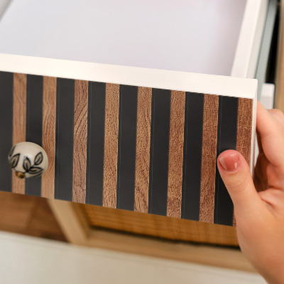 Papel pintado para mueble Listones de madera