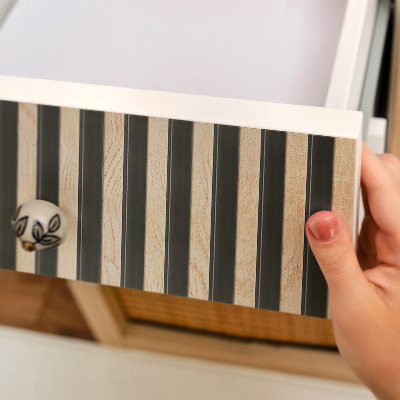 Pegatina para mueble Rayas verticales