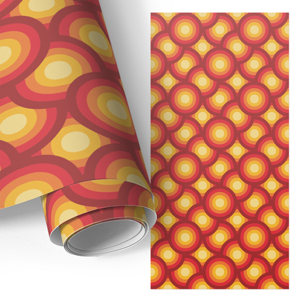 Vinilo adhesivo para mueble Círculos coloridos