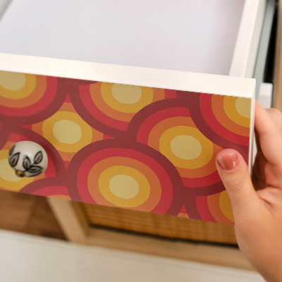 Vinilo adhesivo para mueble Círculos coloridos