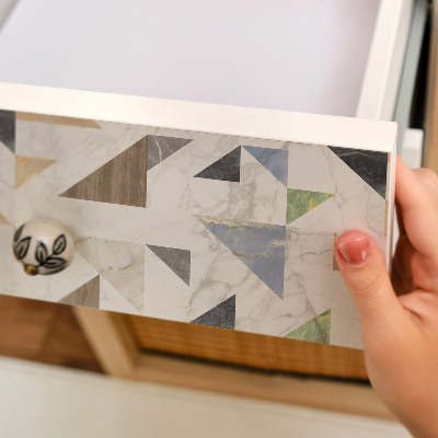 Papel para forrar mueble Patrón geométrico