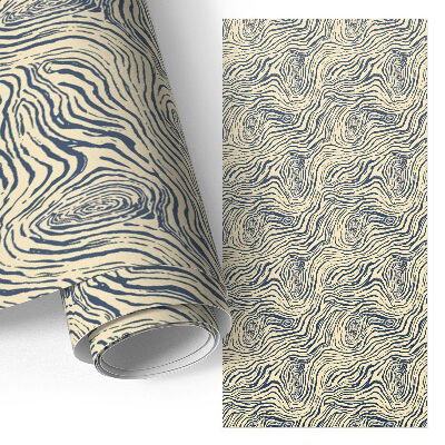 Papel adhesivo para mueble con diseño de anillos abstractos