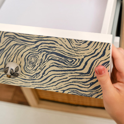 Papel adhesivo para mueble Anillos abstractos