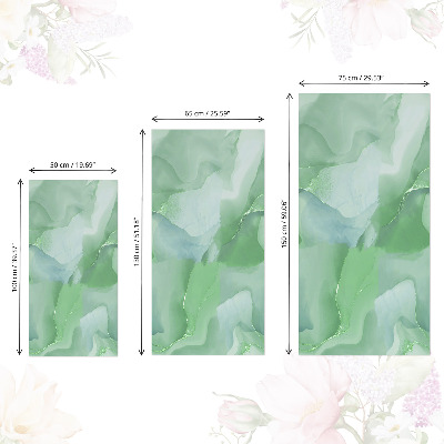 Vinilo adhesivo para mueble Abstracción verde