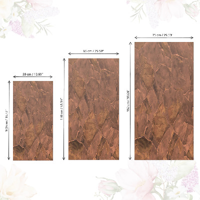 Papel pintado para mueble con diseño de mosaico de piedra