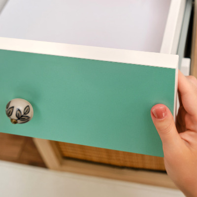 Papel pintado para mueble Menta fuerte