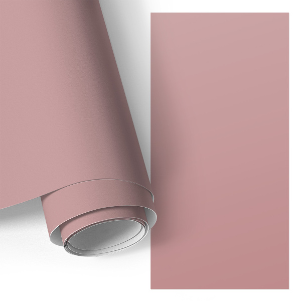 Papel pintado para mueble Rosa empolvado pastel