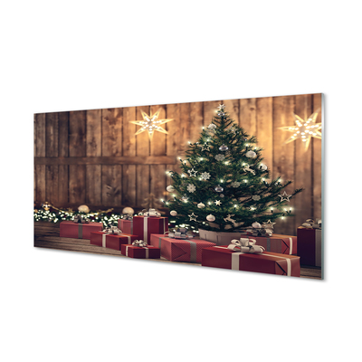 Cuadro de cristal Regalos de navidad decoración del árbol de tableros