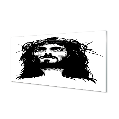 Cuadro de cristal Ilustración de jesús