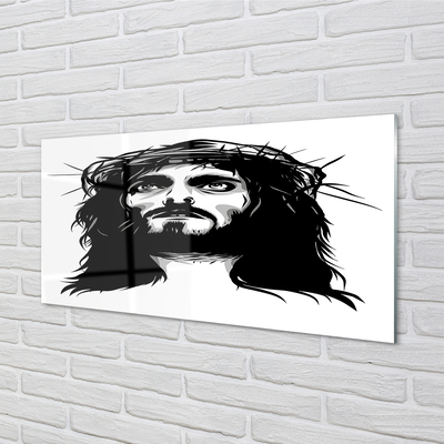 Cuadro de cristal Ilustración de jesús