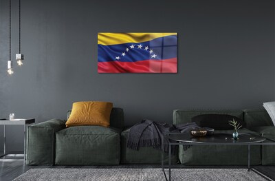 Cuadro de cristal Bandera de venezuela