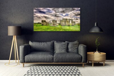 Cuadro de vidrio Stonehenge paisaje