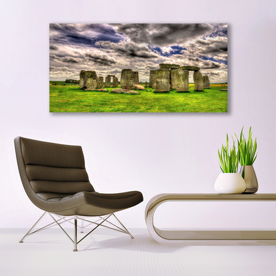 Cuadro de vidrio Stonehenge paisaje