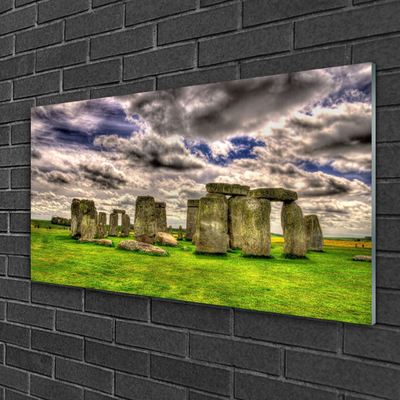 Cuadro de vidrio Stonehenge paisaje