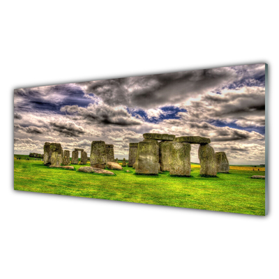 Cuadro de vidrio Stonehenge paisaje
