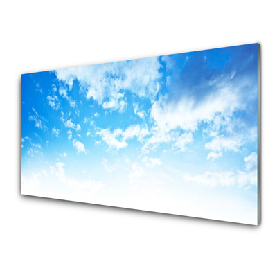 Cuadro de vidrio Cielo nubes paisaje