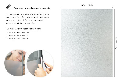 Vinilo ventana privacidad traslúcido